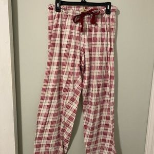 plaid pajama pants